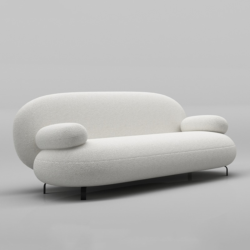 Home Cinema Room Design - Minimalist Yumuşak Oturma Odası Kanepeleri Zemin
