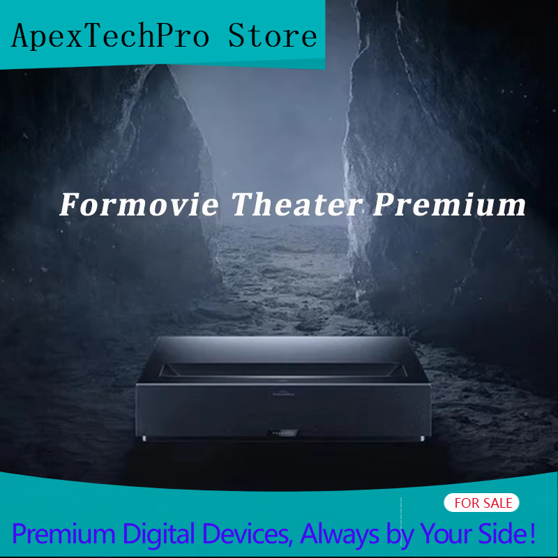 Home Cinema Ultra Short Throw Projector - ApexTPNewest Formovie Theater Premium 4K Ultra