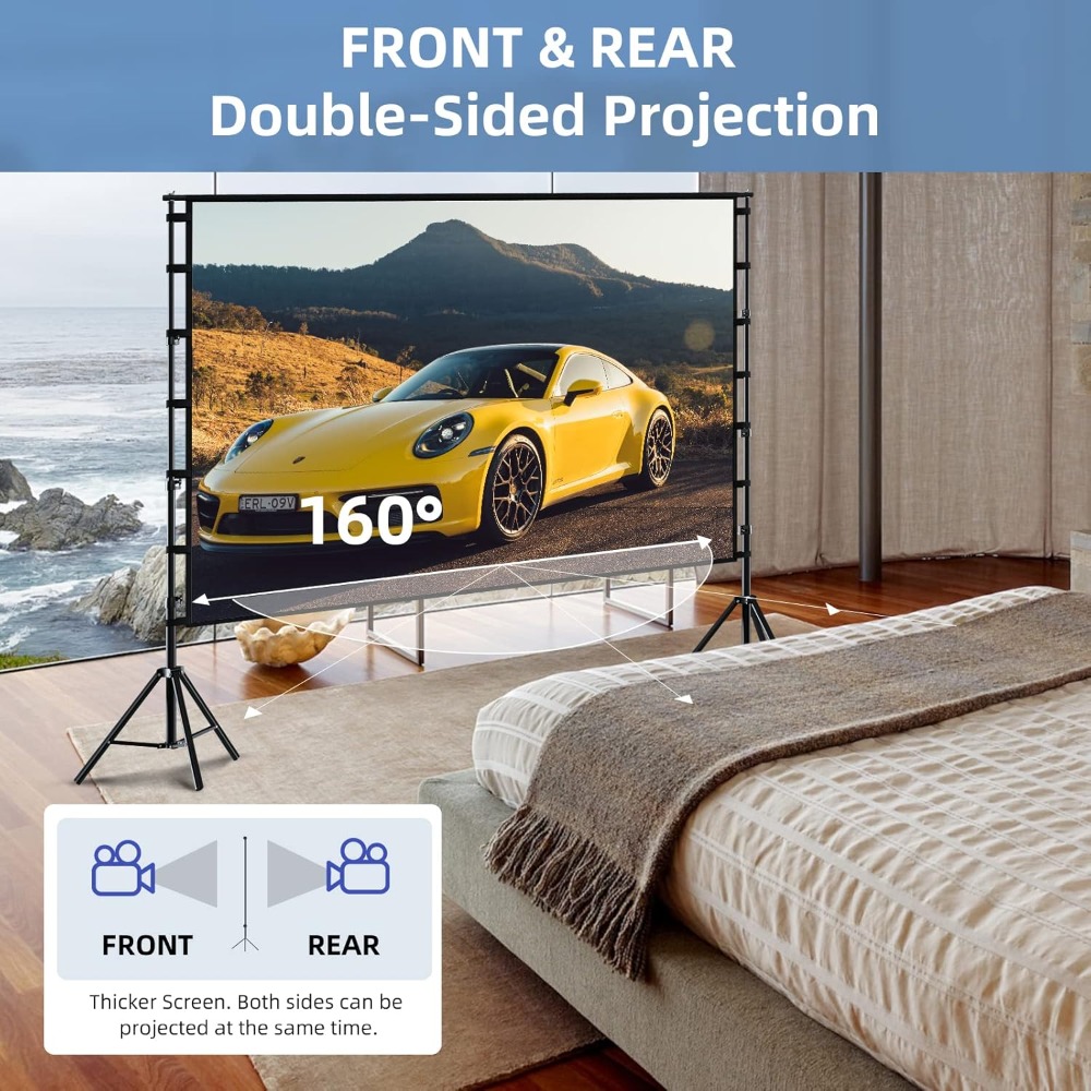Projector Carrying Bag - 150 İnç Taşınabilir Projektör Perdesi Standı