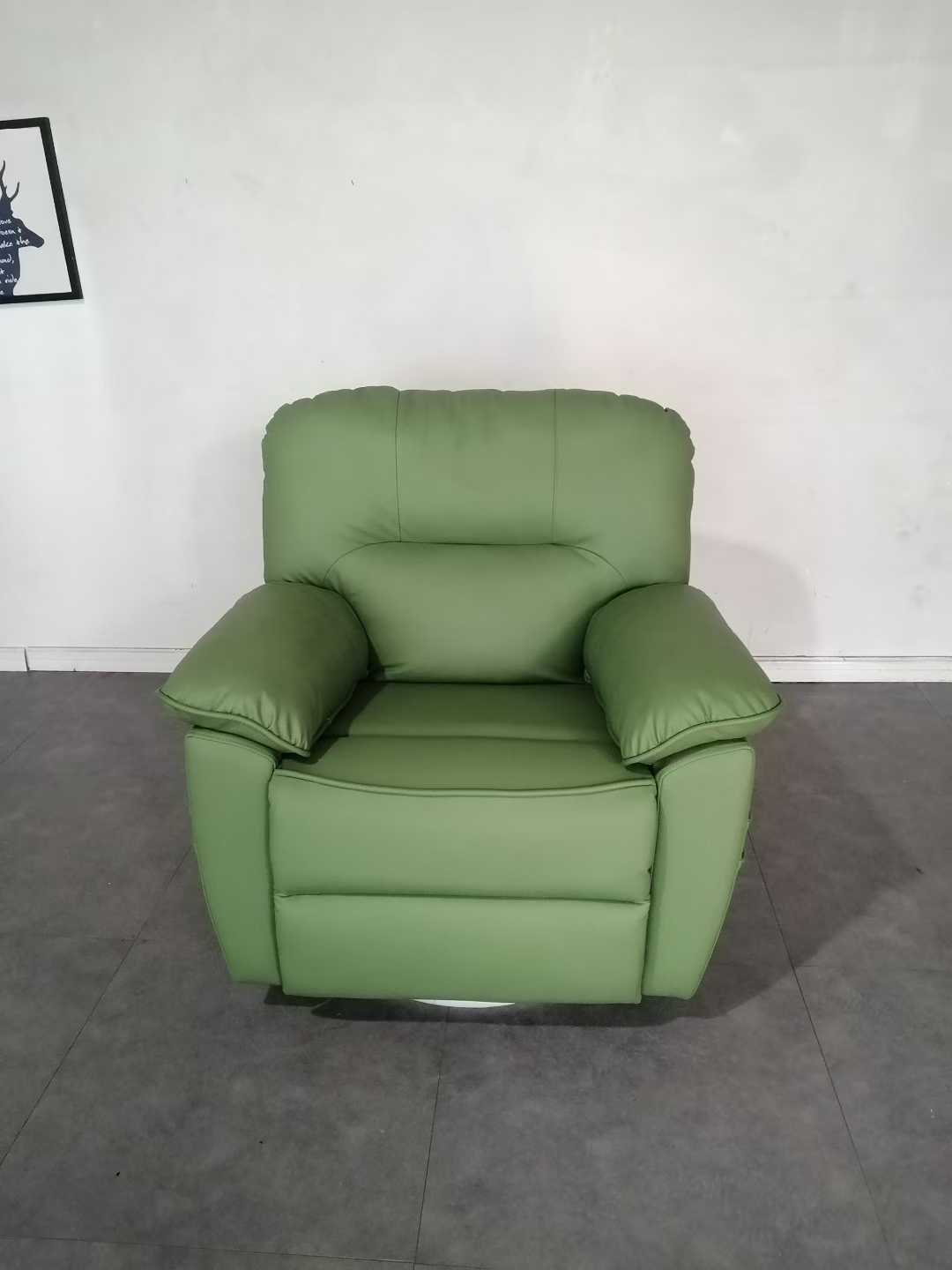 Home Cinema Chairs - Sentetik Deri Metal Çerçeveli Modern Sinema