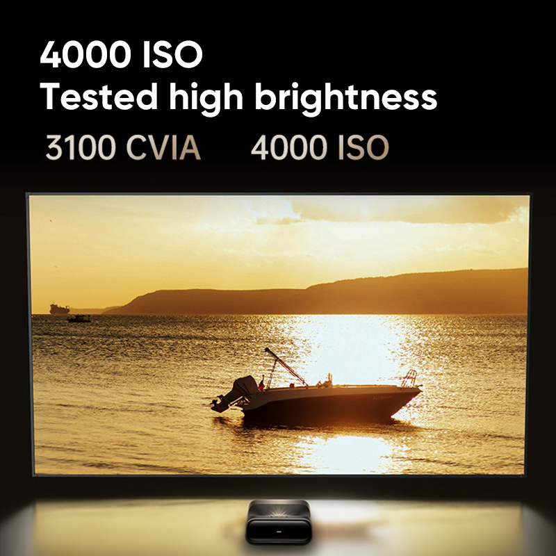 Home Cinema Ultra Short Throw Projector - JMGO O3 Ultra 4K Lazer Projektör