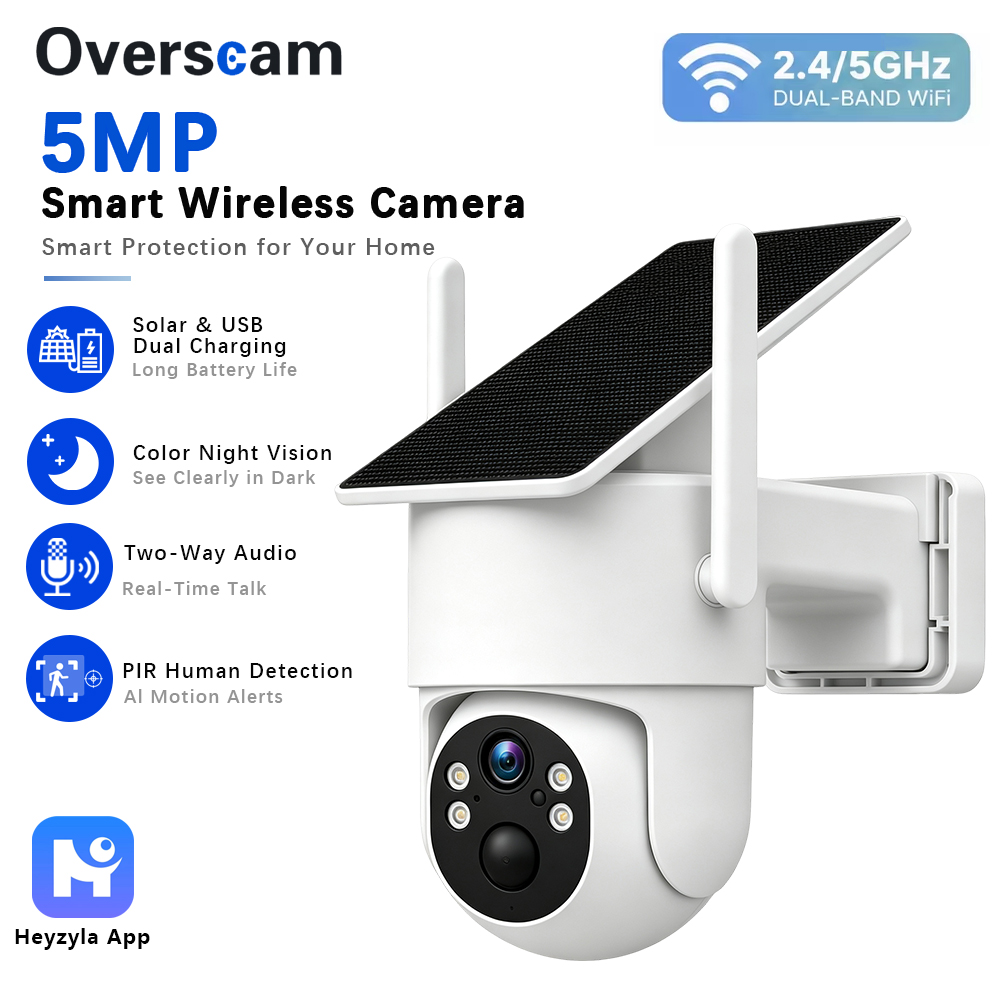 Home Cinema Sony - 5MP Güneş Enerjili PTZ Kamera, Dış