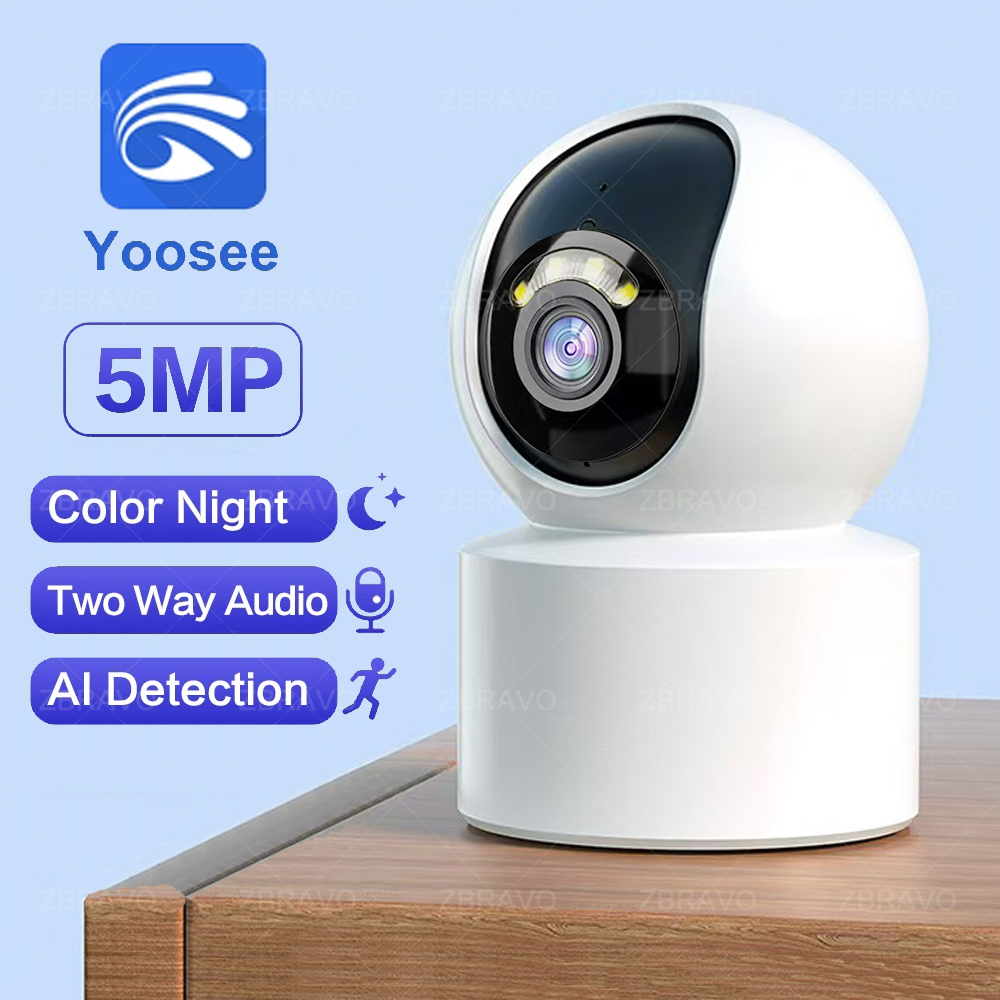 Home Cinema Sony - Yoosee 5MP WiFi Güvenlik PTZ İç