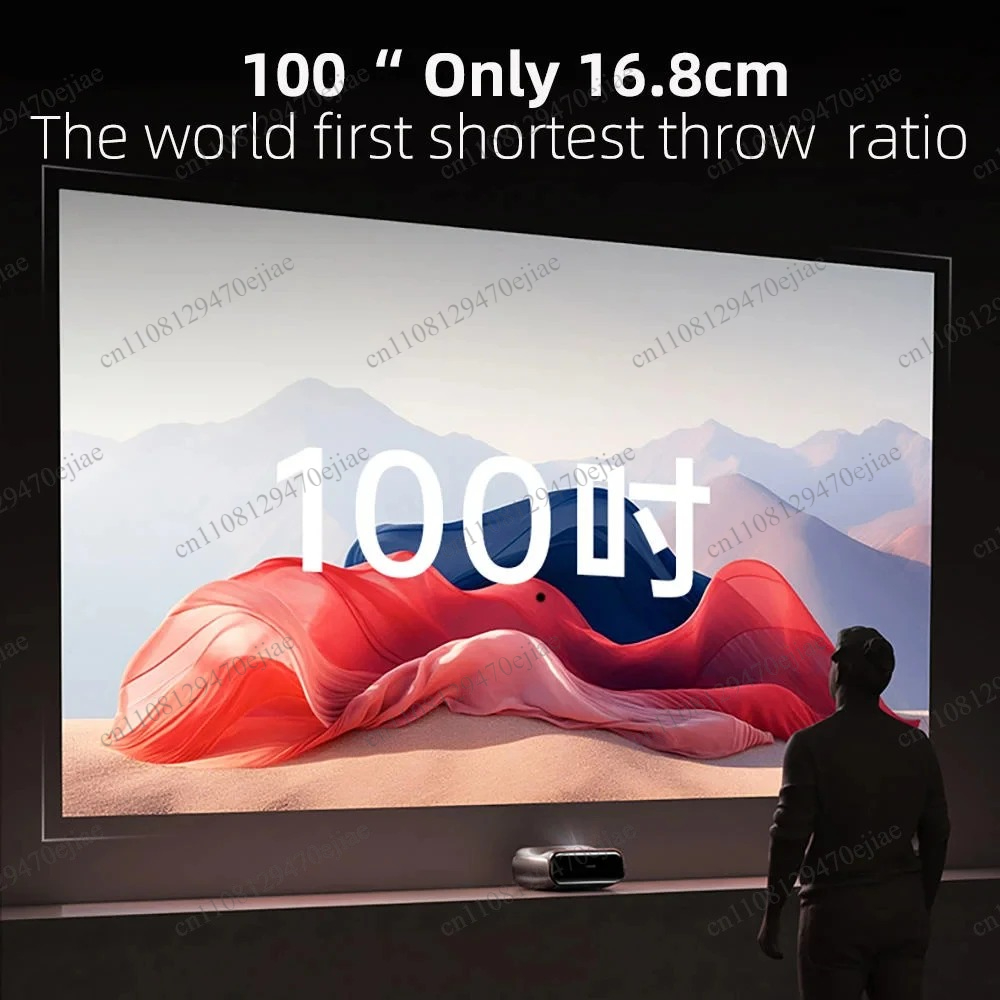 Home Cinema Ultra Short Throw Projector - JMGO O3 Ultra 4K Lazer TV