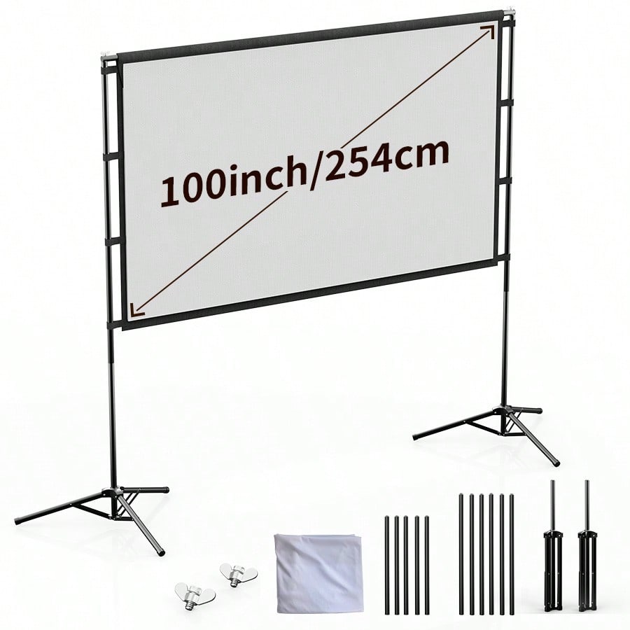Projector Screen 100 Inch - XBJ 100 İnç 4K Ultra HD