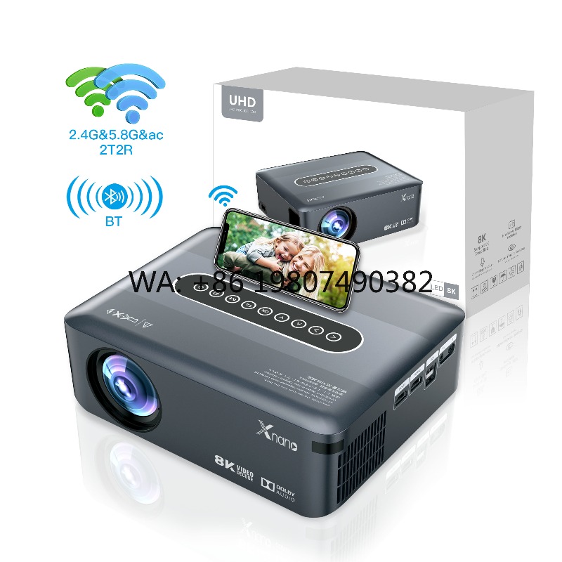 Home Cinema Quad - Full HD 1080P 4K LED Projektör