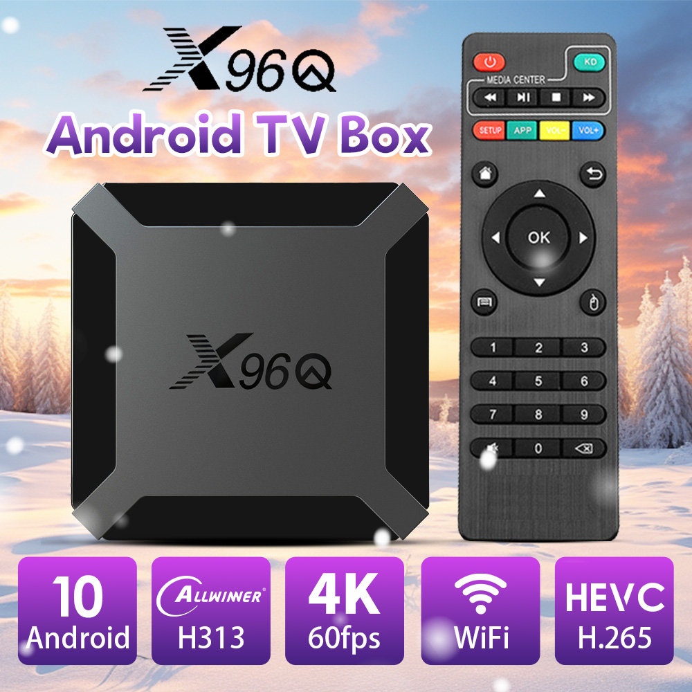 Home Cinema Quad - X96Q Android TV Kutusu Dört Çekirdekli