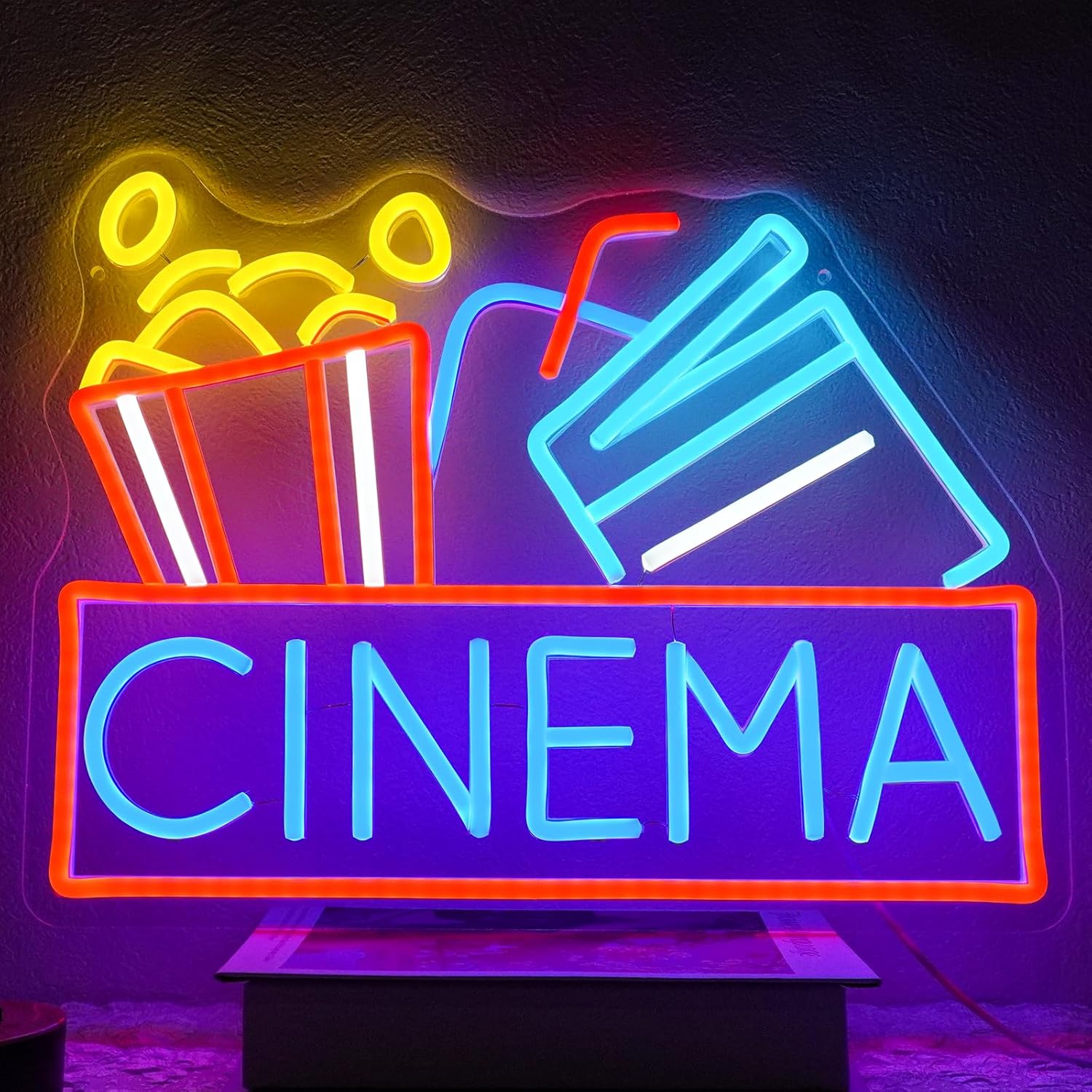 Home Cinema Room Accessories - Sinema Neon Burcu USB Powered LED