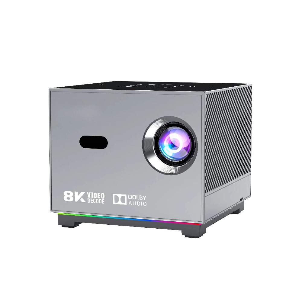 Home Cinema Quad - Mini LED Projektör, Android 9 Sistemi,