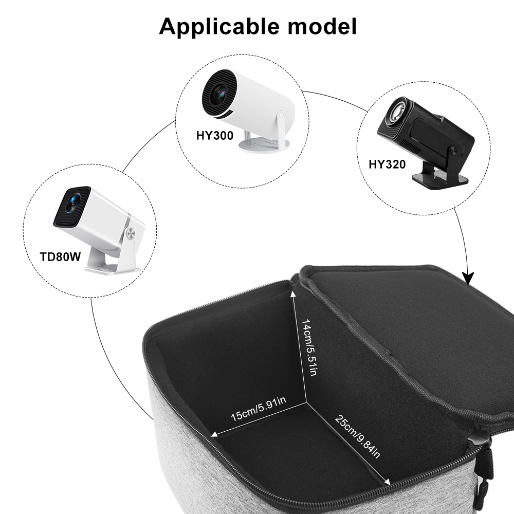 Projektör Taşıma Çantası HY300 - Projector Carrying Bag incelemesi ve fiyatı