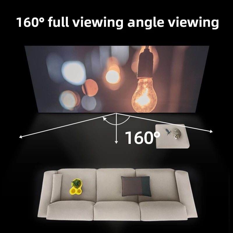 ZHNUWIE Projektör Ekranı Beyaz - Projector Screen 100 Inch incelemesi ve fiyatı