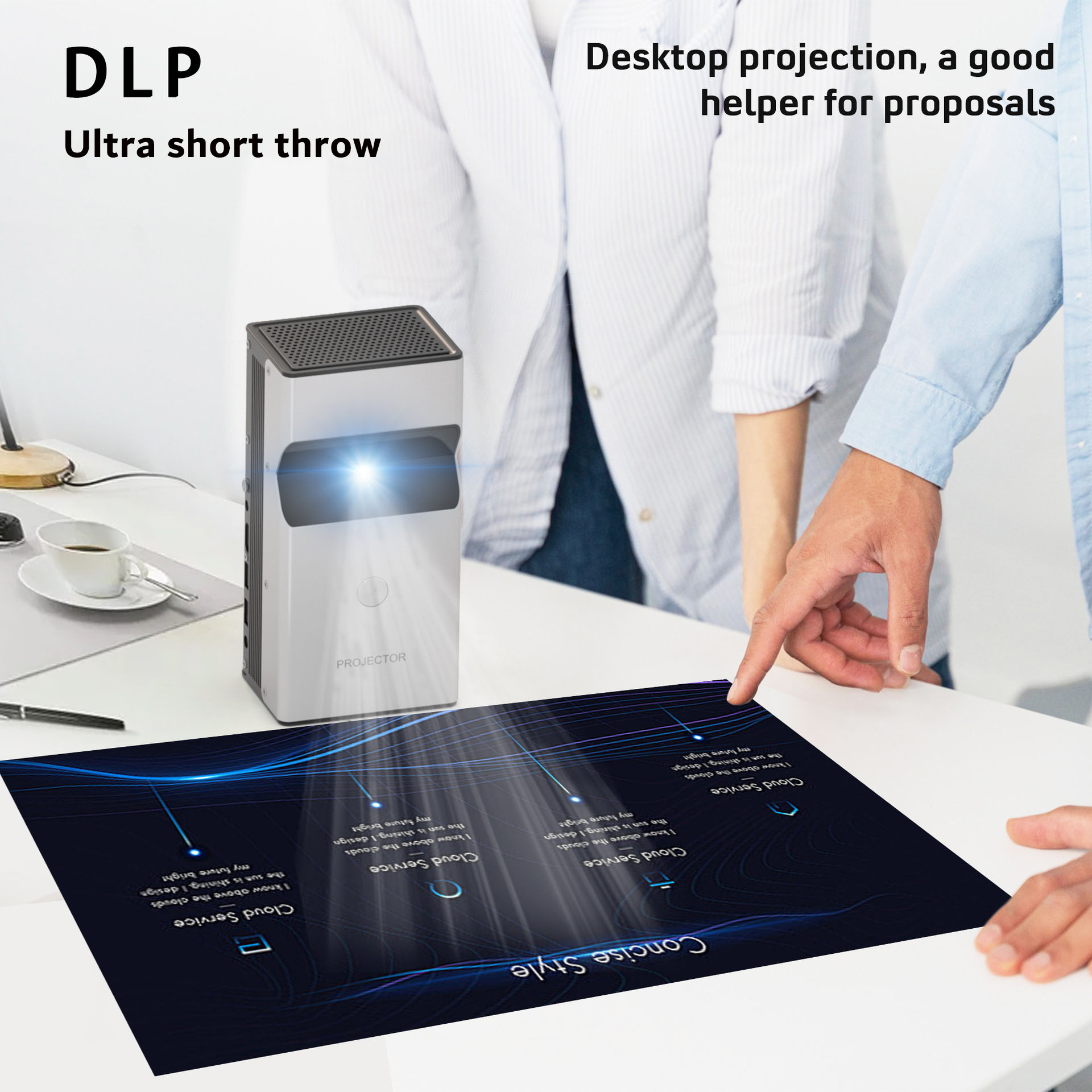 ZXY Lonnst L26 Taşınabilir Min - Home Cinema Ultra Short Throw Projector incelemesi ve fiyatı