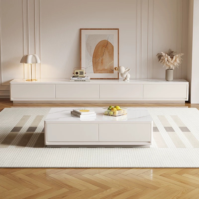 Modern Lüks Ahşap Mermer TV Ün - Home Cinema Furniture incelemesi ve fiyatı