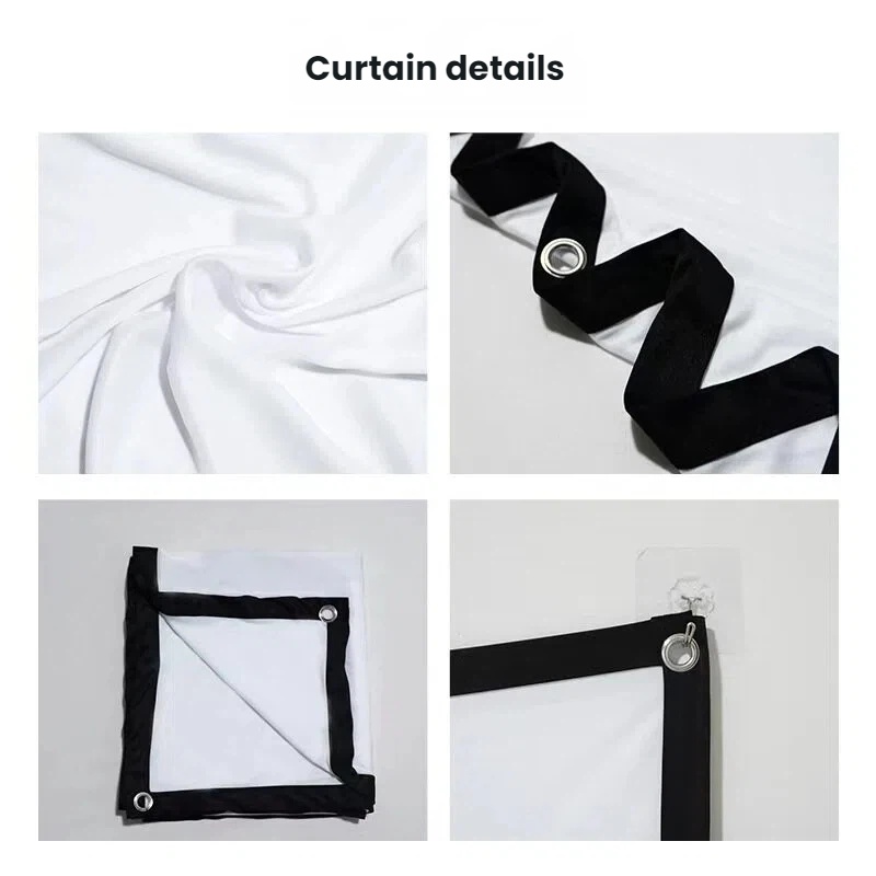 60 72 100 120 150 İnç 16:9 Taş - Projector Screen 100 Inch incelemesi ve fiyatı