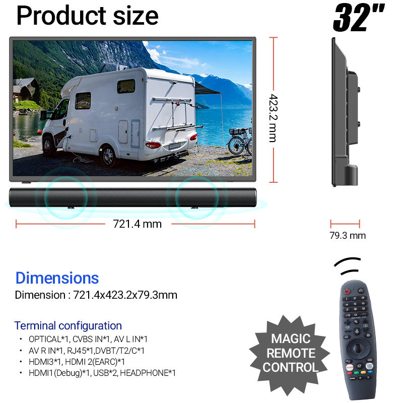 32 inç Web OS RV TV 40W Soundb - Home Cinema Of Soundbar incelemesi ve fiyatı