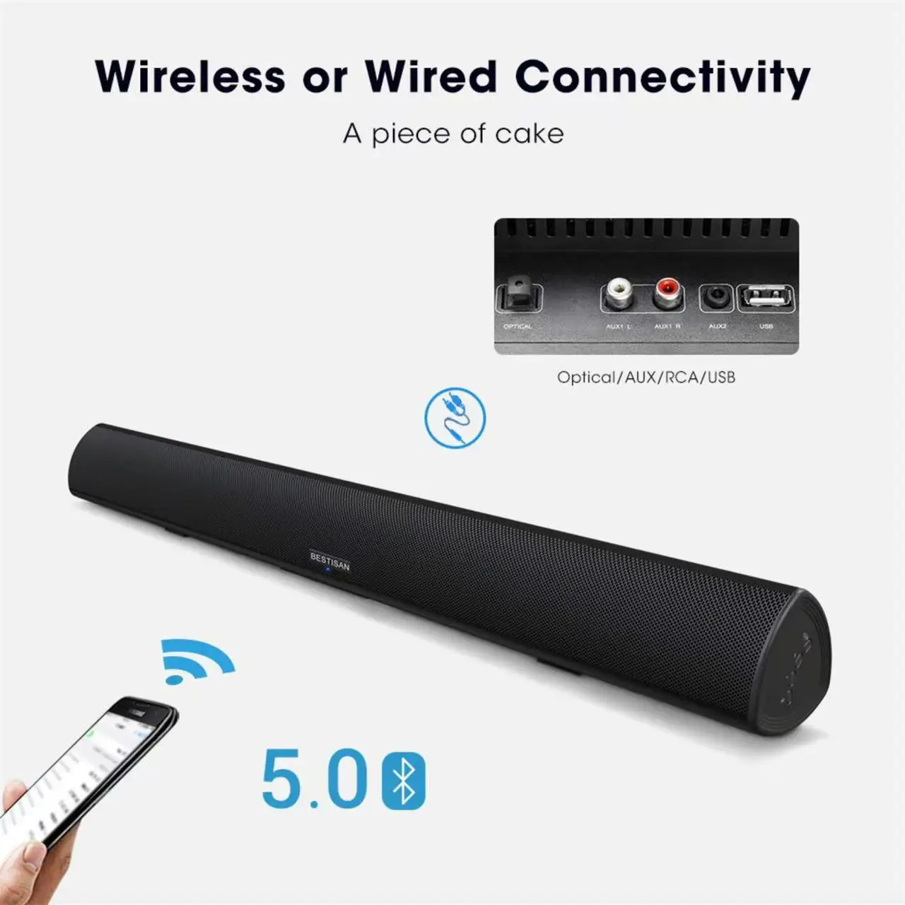 Güçlü TV Soundbar Kablolu 100W - Home Cinema Of Soundbar incelemesi ve fiyatı