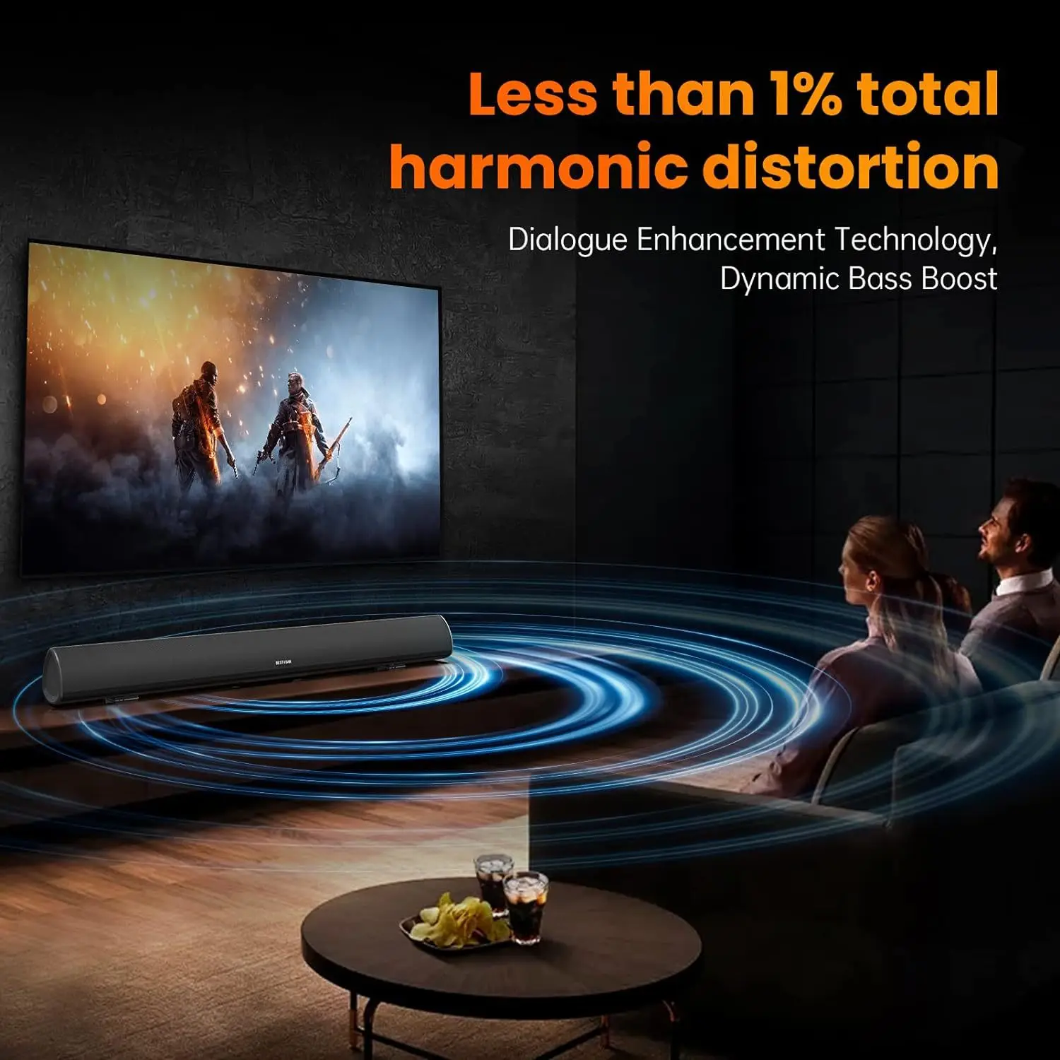 Güçlü TV Soundbar Kablolu 100W - Home Cinema Of Soundbar incelemesi ve fiyatı
