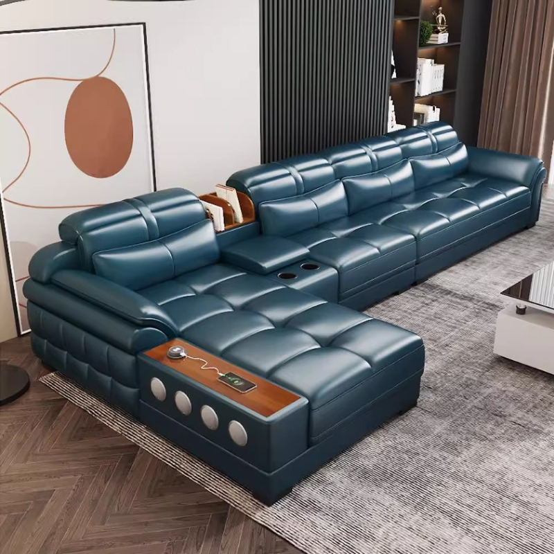 Hakiki Deri Küçük Daire Kanepe - Home Cinema In Small Room incelemesi ve fiyatı