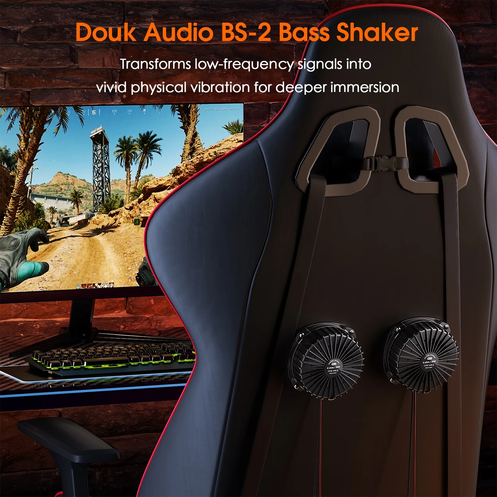 Douk Audio BS-2 30W 4Ω Oyun Ko - Home Cinema Chairs incelemesi ve fiyatı