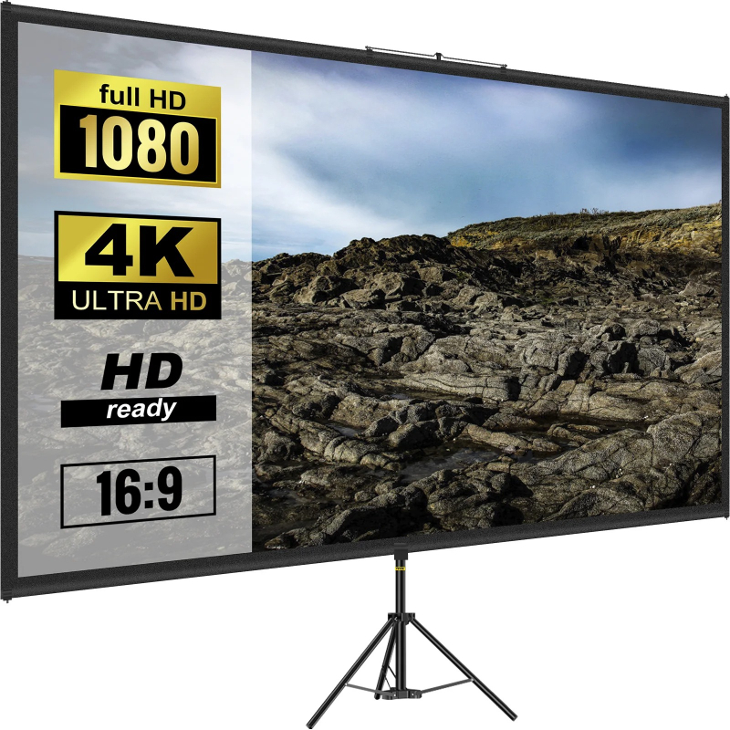 100 İnç Tripodlu Projeksiyon P - Projector Screen 100 Inch incelemesi ve fiyatı