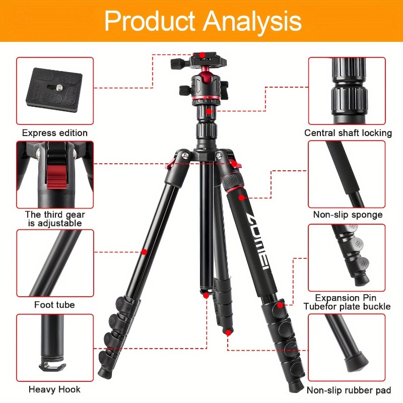 ZOMEI 78,7 inç/200 cm Taşıma Ç - Projector Carrying Bag incelemesi ve fiyatı