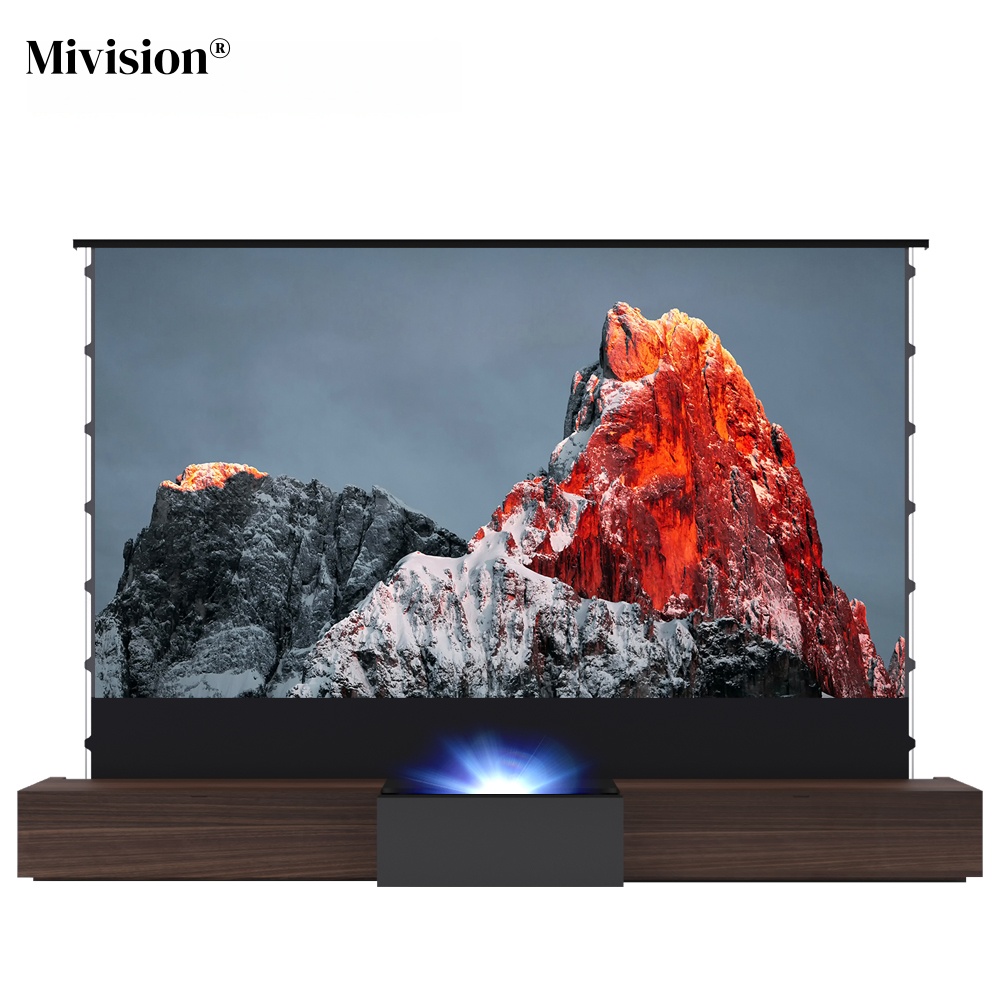Elektrikli 100 inç 150 inç 16: - Projector Screen 100 Inch incelemesi ve fiyatı
