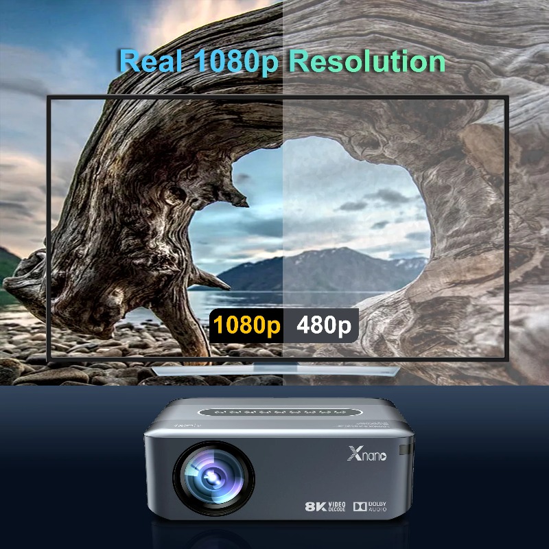 Full HD 1080P 4K LED Projektör - Home Cinema Quad incelemesi ve fiyatı