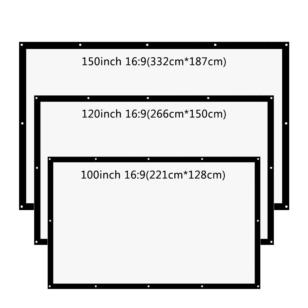 ThundeaL 16:9 100 120 150 Inç  - Projector Screen 100 Inch incelemesi ve fiyatı