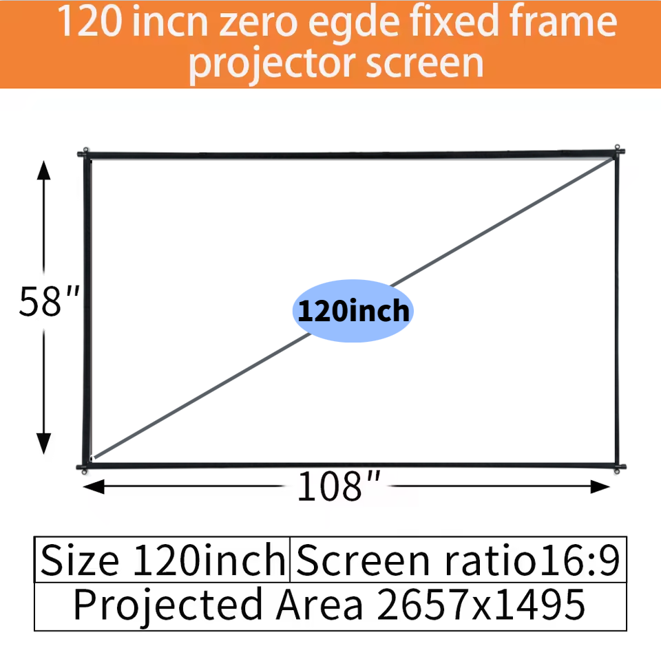 XIAOHUI 100/120 inç ALR Projek - Projector Screen 100 Inch incelemesi ve fiyatı