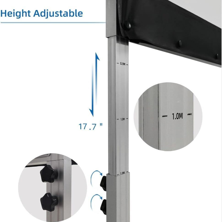 Standlı Projektör Ekranı 120 i - Projector Screen 100 Inch incelemesi ve fiyatı