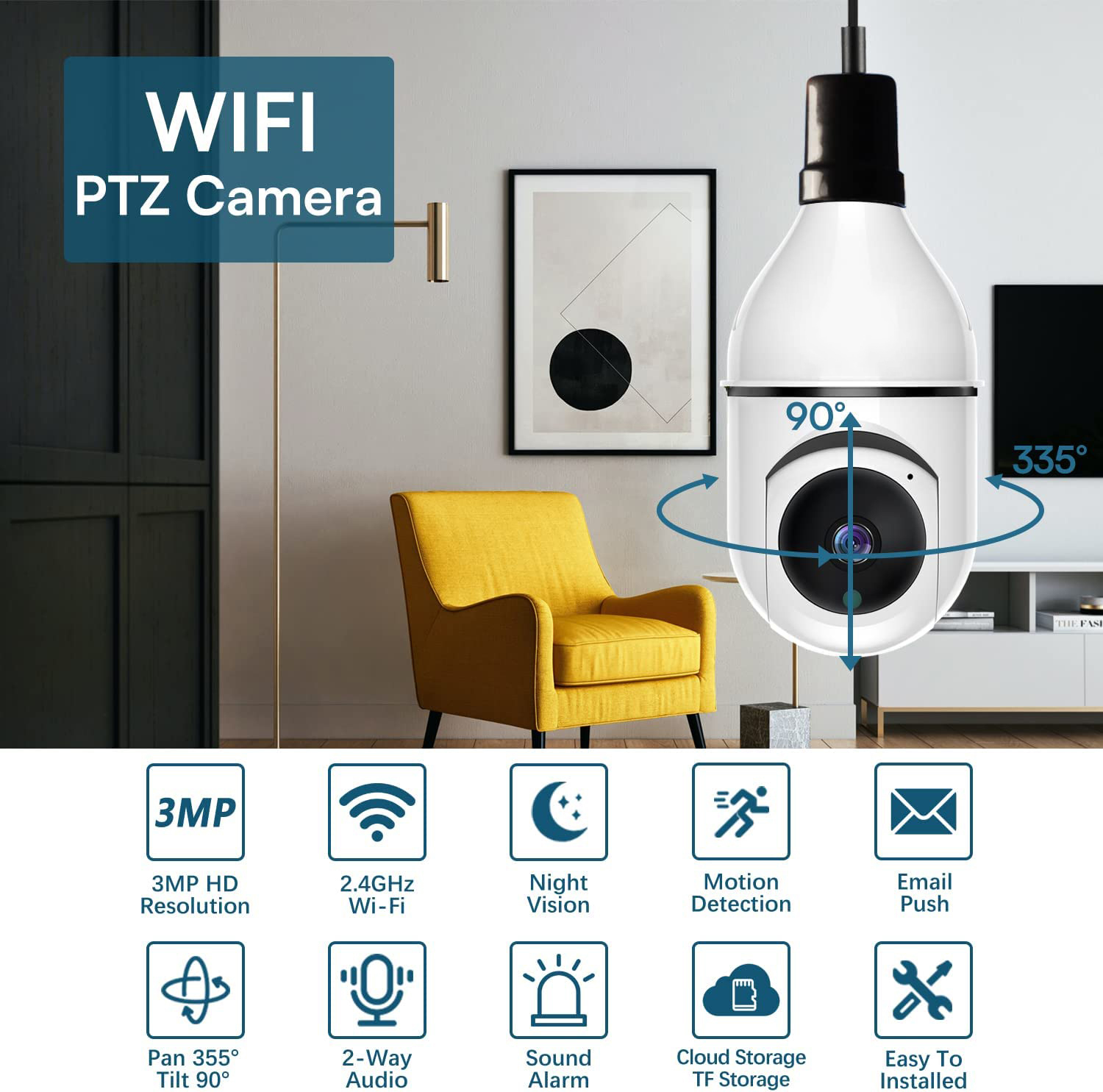 Akıllı E27 Ampul Kamera Wifi K - Home Cinema Sony incelemesi ve fiyatı