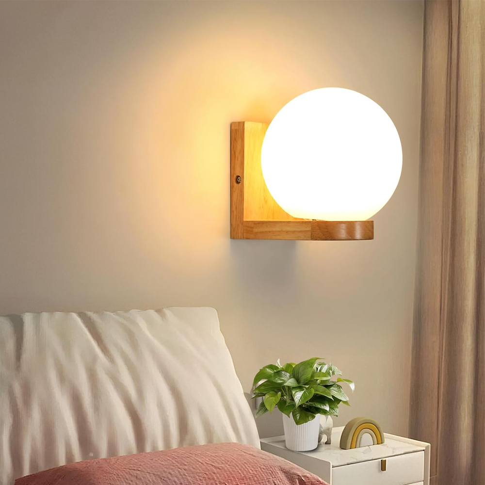 İskandinav ahşap duvar lambala - Home Cinema Glasses incelemesi ve fiyatı
