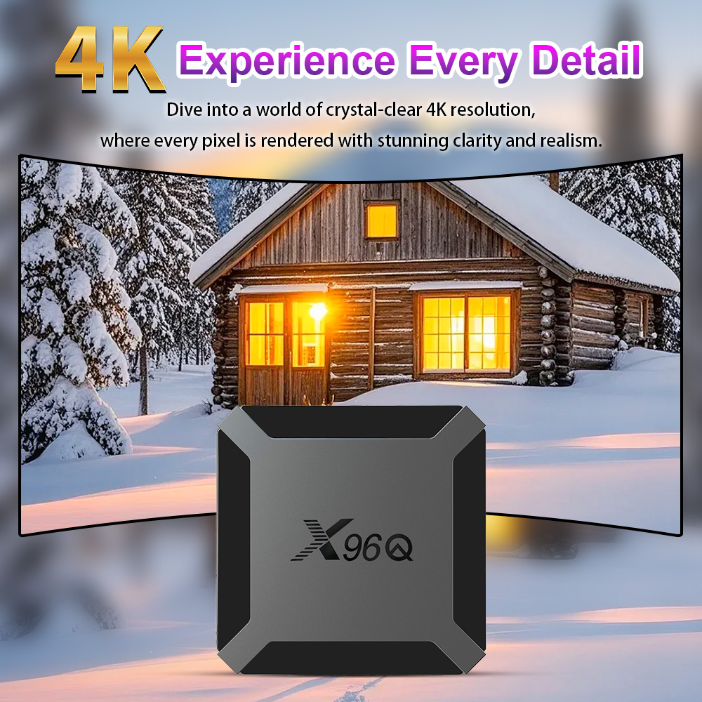 X96Q Android TV Kutusu Dört Çe - Home Cinema Quad incelemesi ve fiyatı