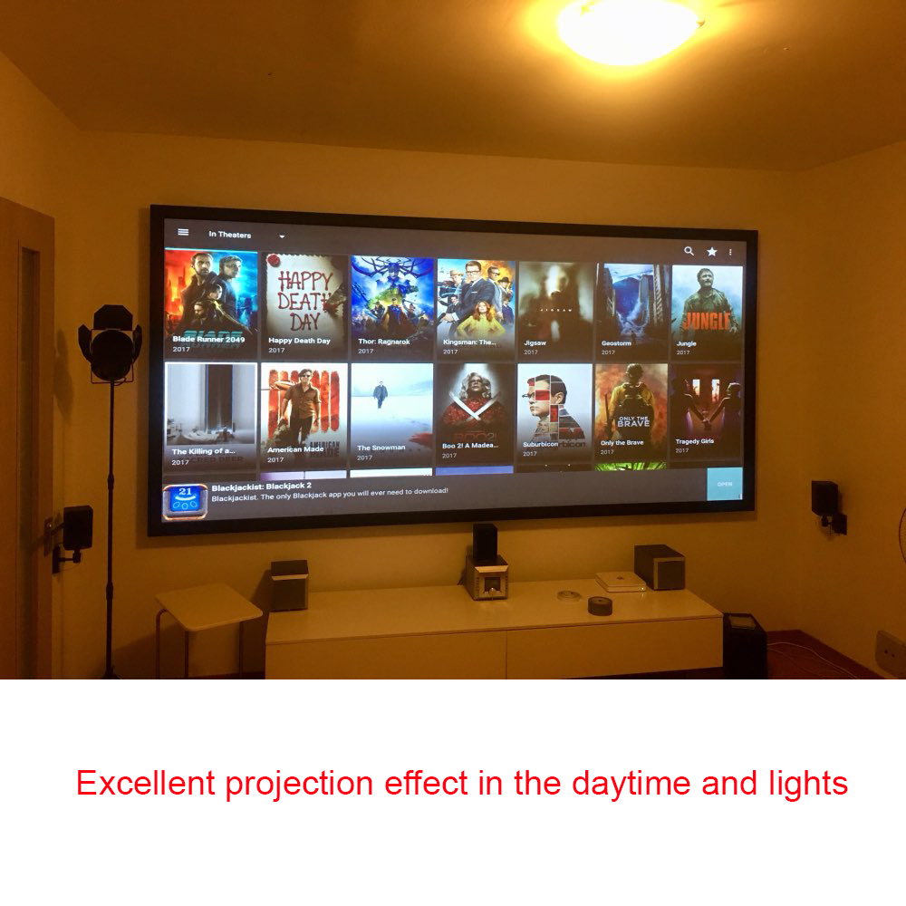 Salange Projektör Ekranı, 60 1 - Projector Screen 100 Inch incelemesi ve fiyatı