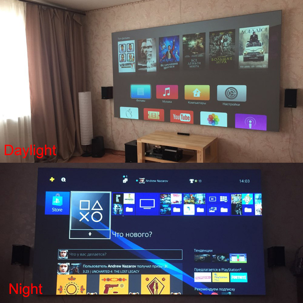 Salange Projektör Ekranı, 60 1 - Projector Screen 100 Inch incelemesi ve fiyatı