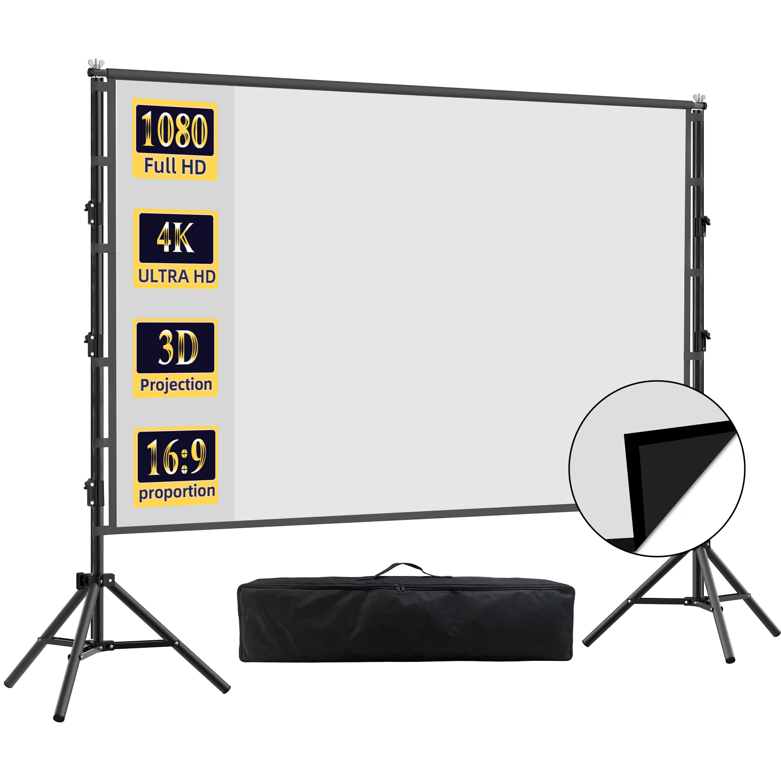 VEIDADZ Projeksiyon Perdesi St - Projector Screen 100 Inch incelemesi ve fiyatı