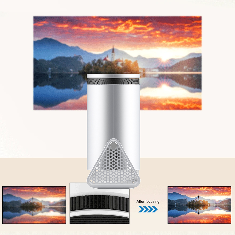 1 Adet Yeni Projektör H300 4K  - Home Cinema Quad incelemesi ve fiyatı