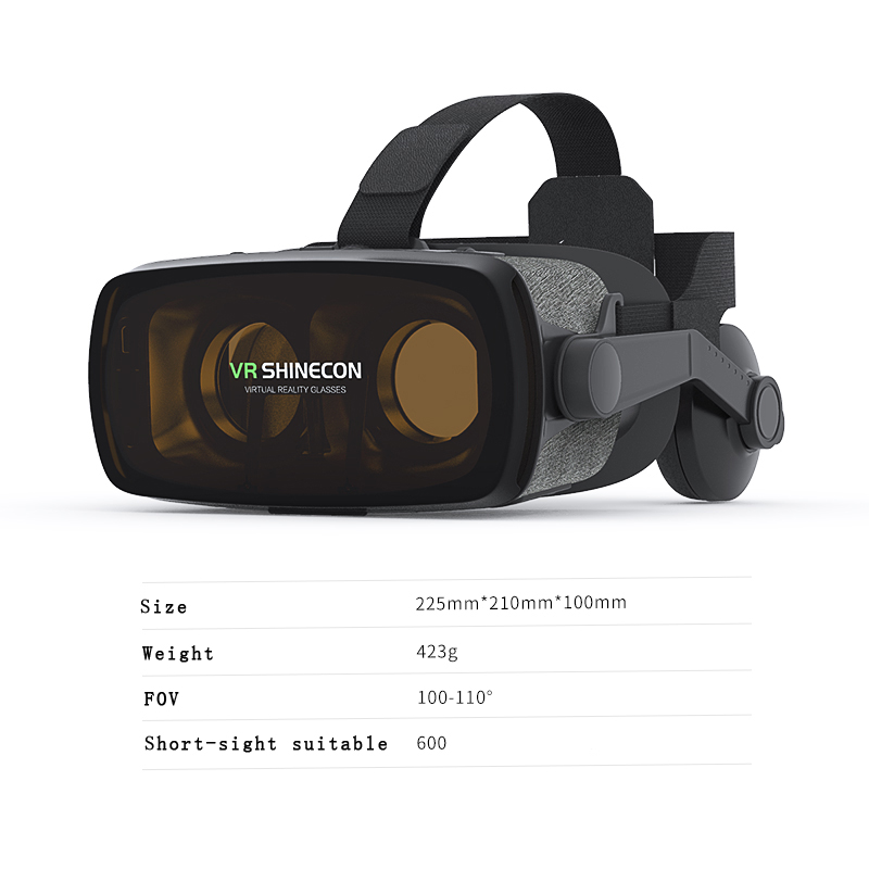 VR Shinecon Casque Viar 3D Göz - Home Cinema Glasses incelemesi ve fiyatı