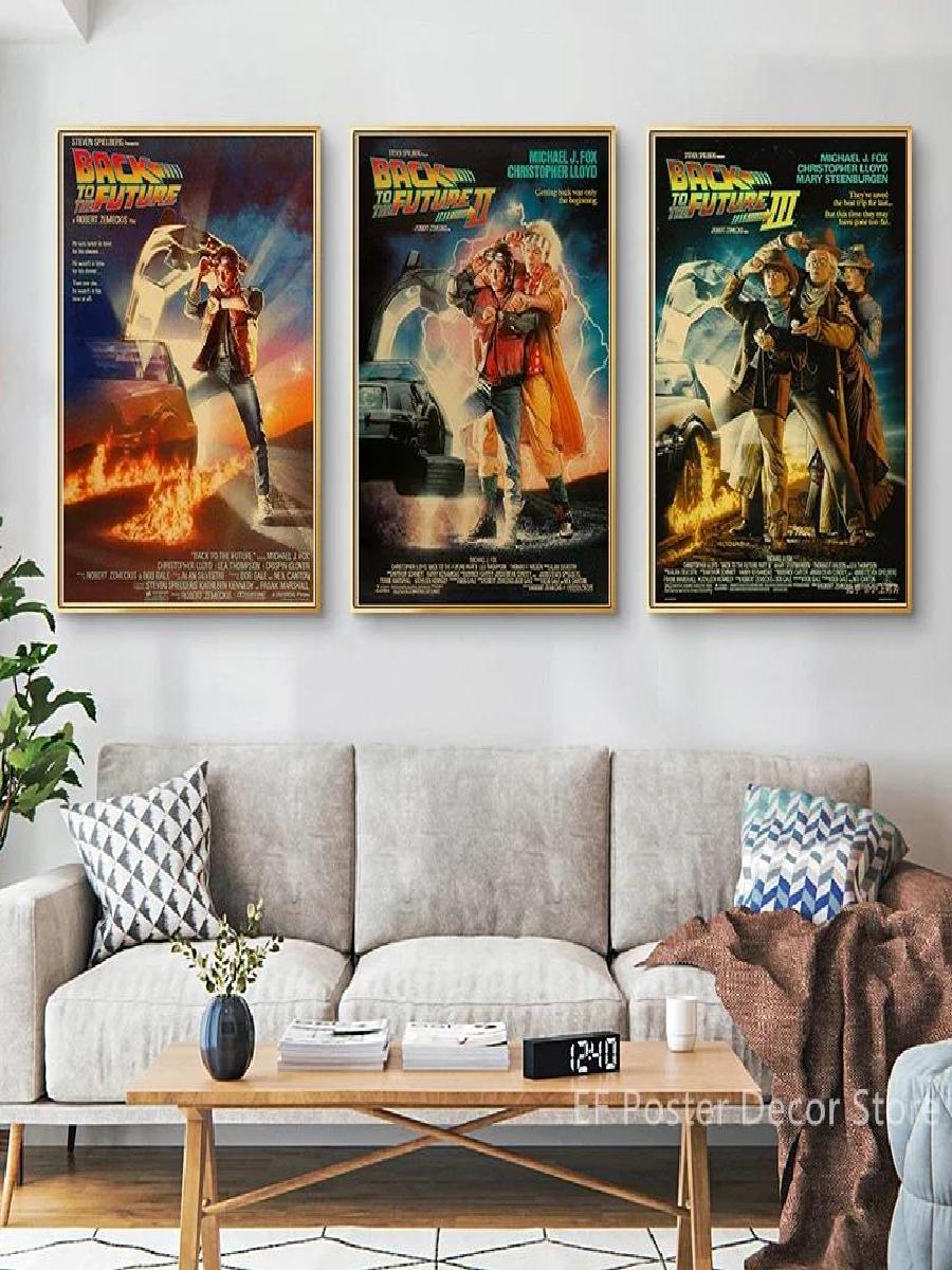 Vintage geleceğe geri Film pos - Home Cinema Room Accessories incelemesi ve fiyatı