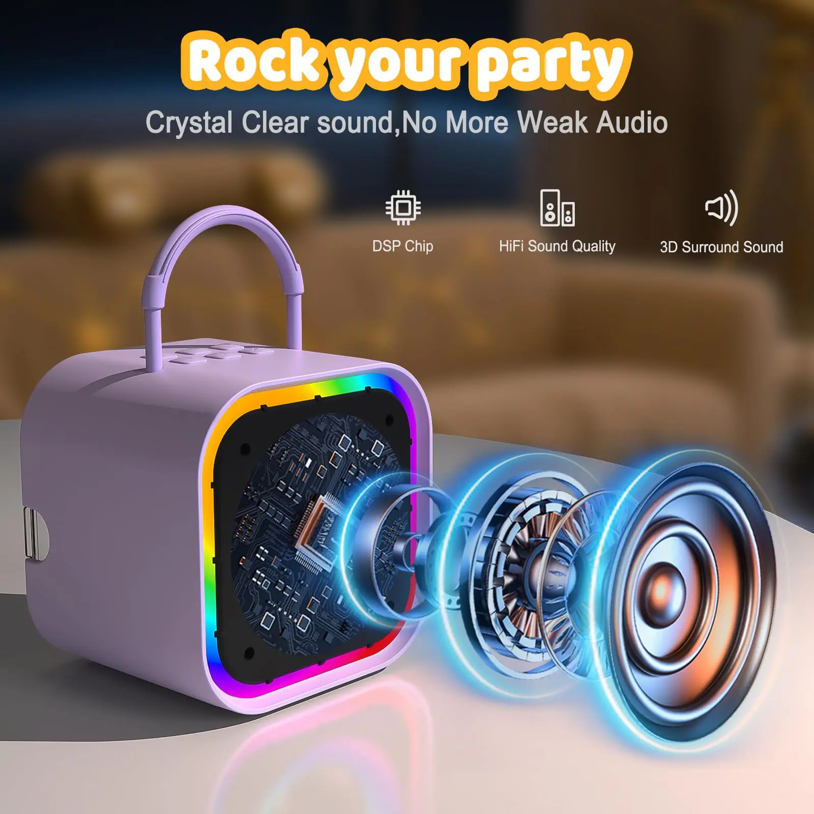 Çift Kablosuz Mikrofon Karaoke - Home Cinema In Small Room incelemesi ve fiyatı